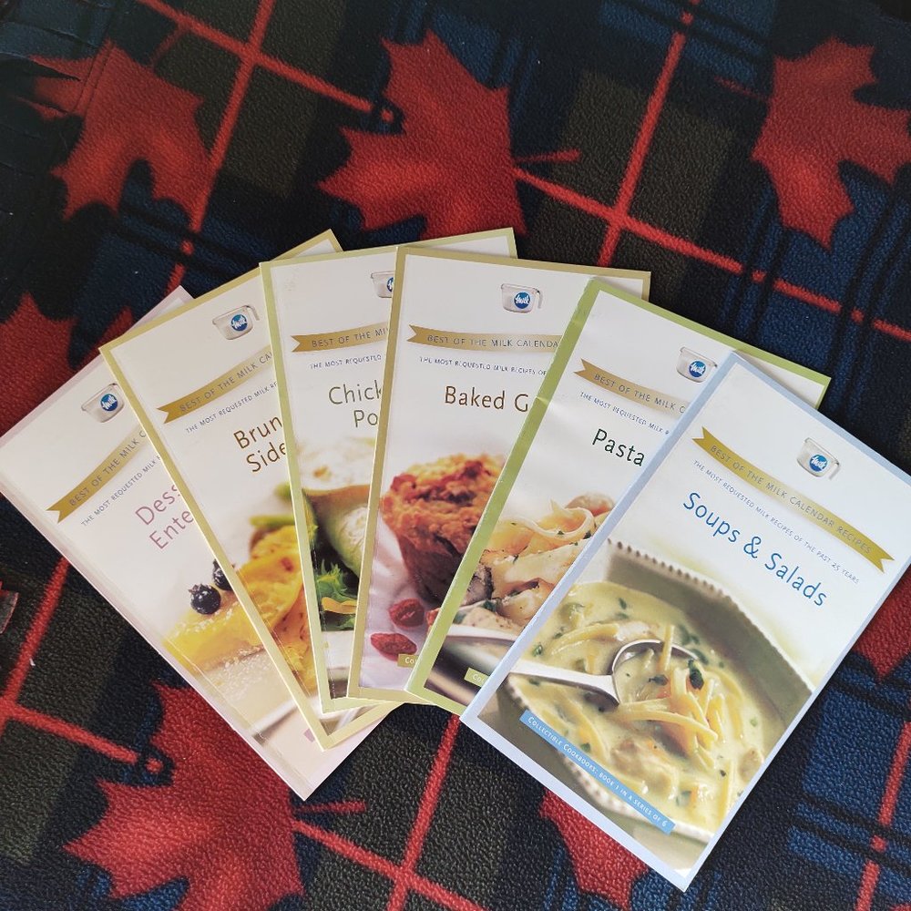 📚 3/$15 or 5/$20 📚 Book - 'Best of the Milk Calendar Recipes' Collection (6)